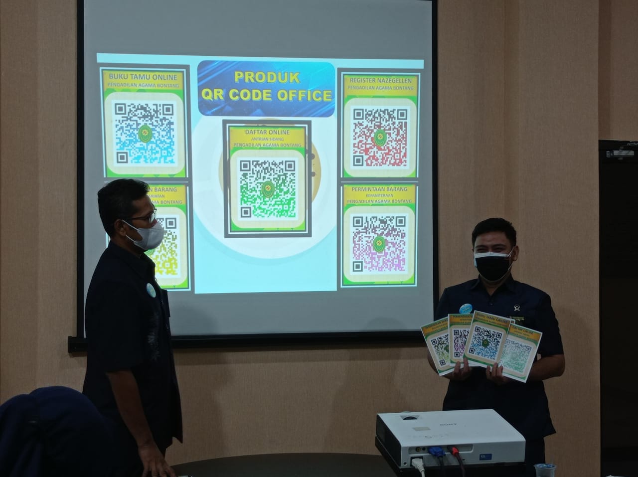 LAUNCHING INOVASI QR CODE OFFICE MANAGEMENT 2