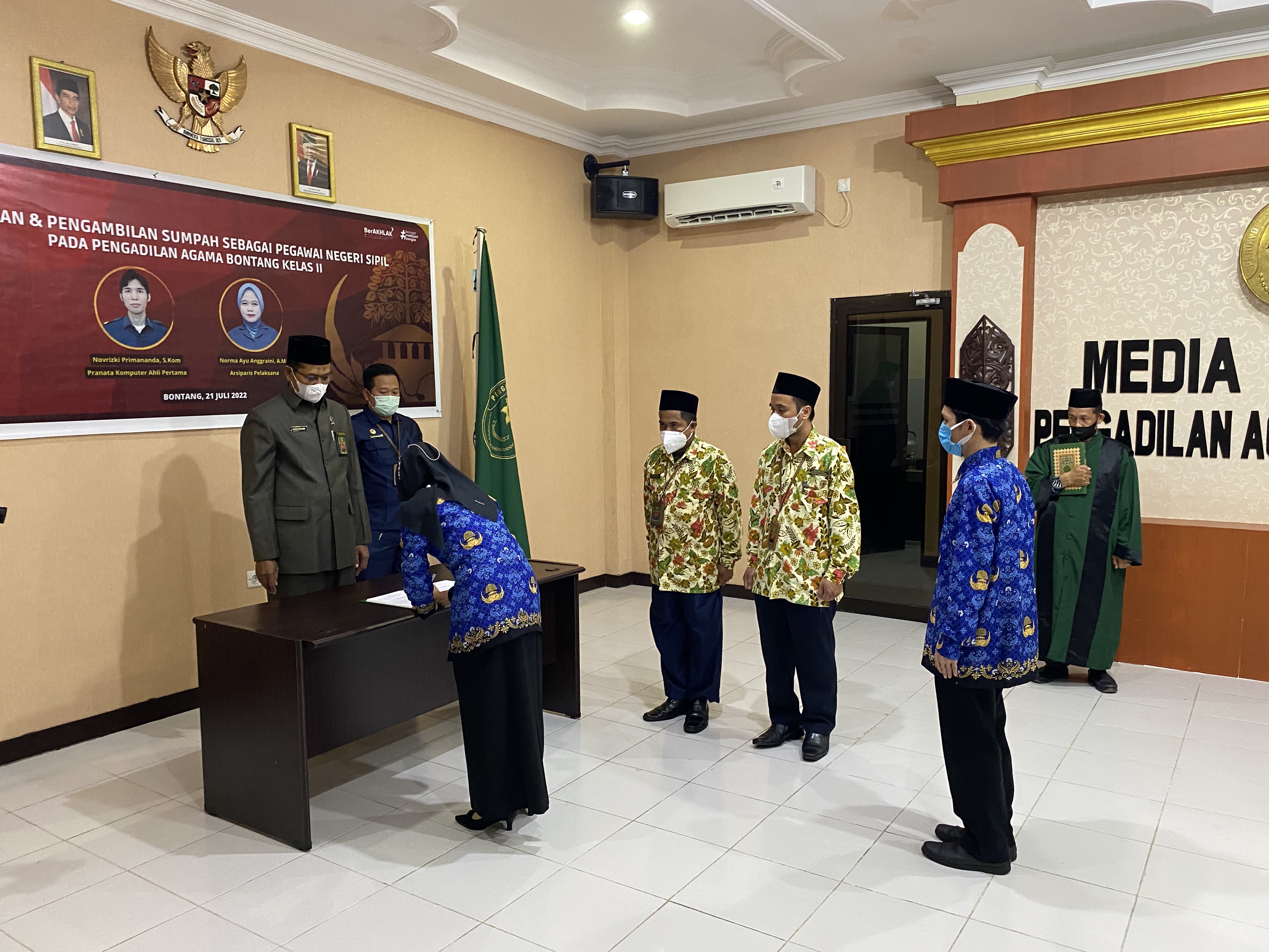 PELANTIKAN PRANATA KOMPUTER DAN PRANATA ARSIPARIS