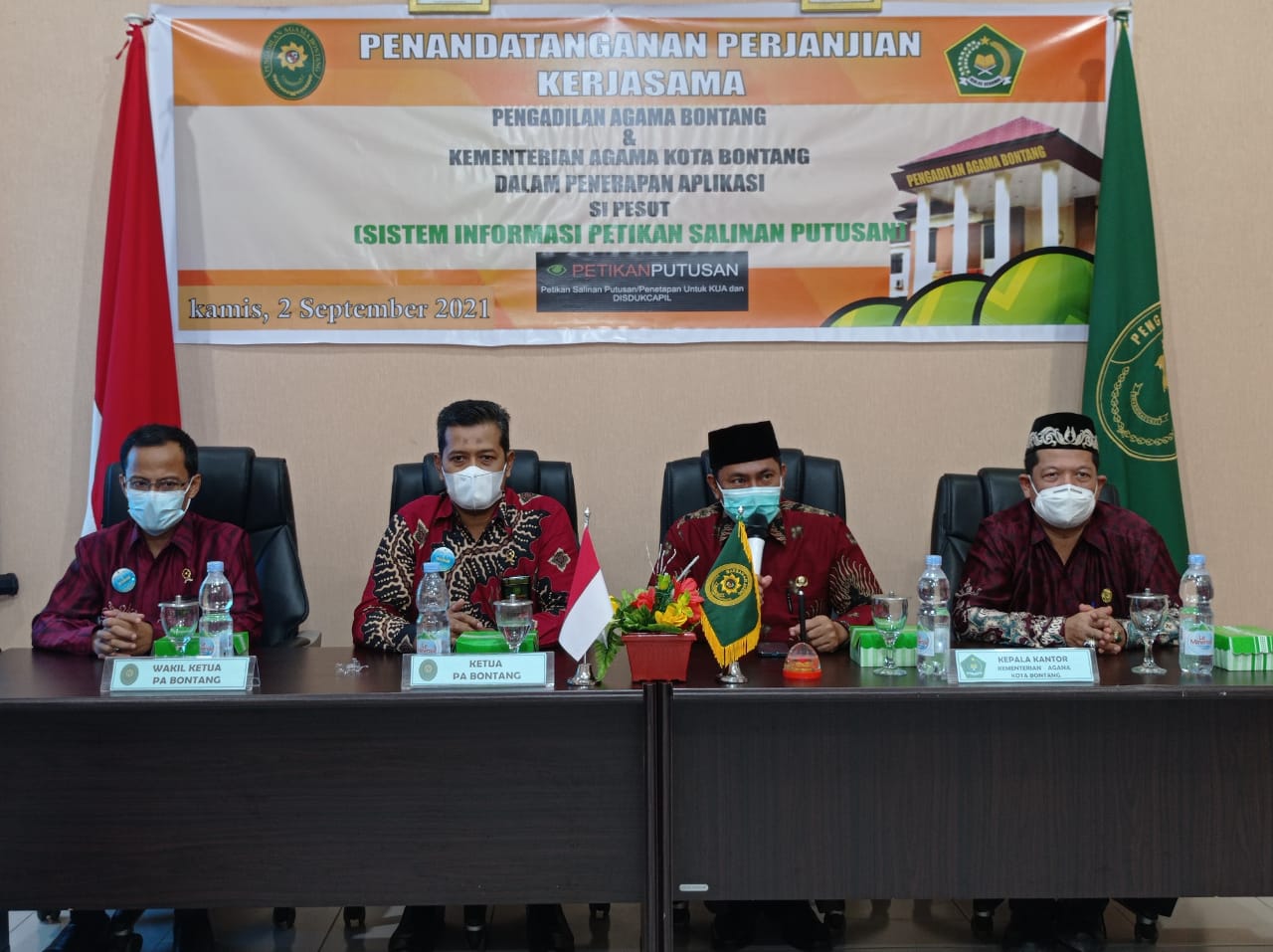 PENANDATANGAN PKS PA BONTANG KEMENAG 2