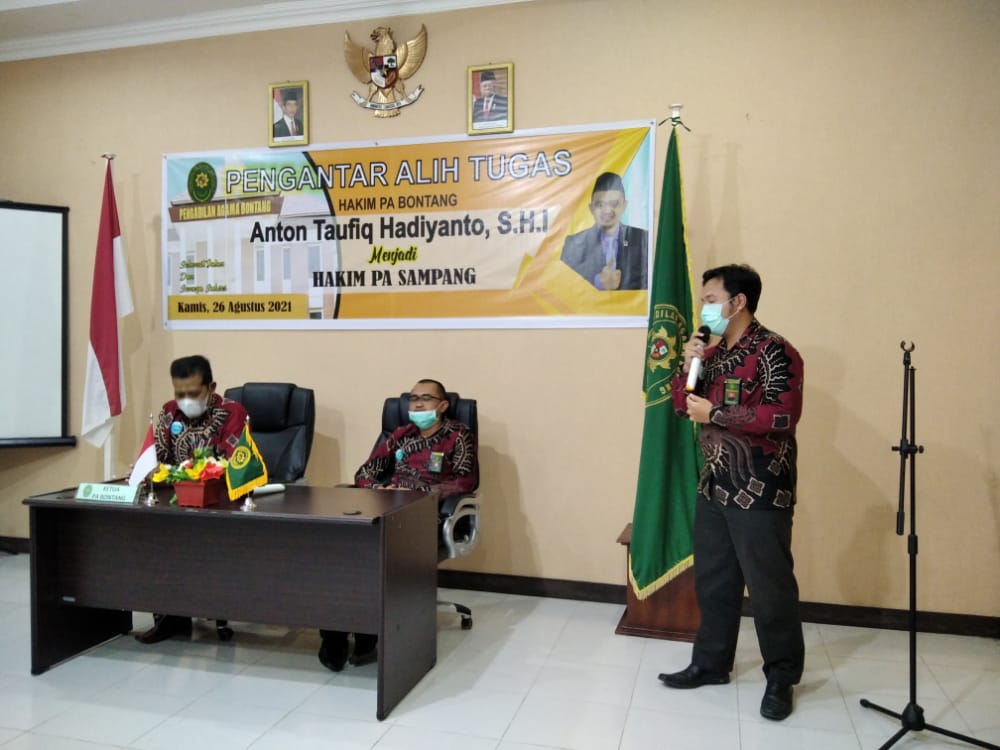 PENGANTAR ALIH TUGAS PAK ANTON 2
