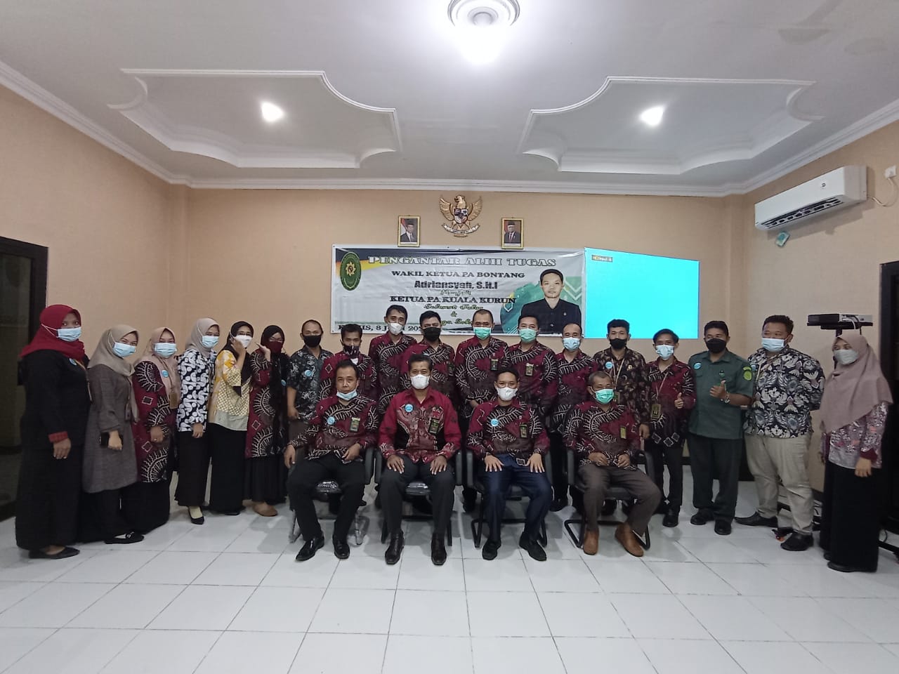 PENGANTAR ALIH TUGAS WAKIL KETUA 1